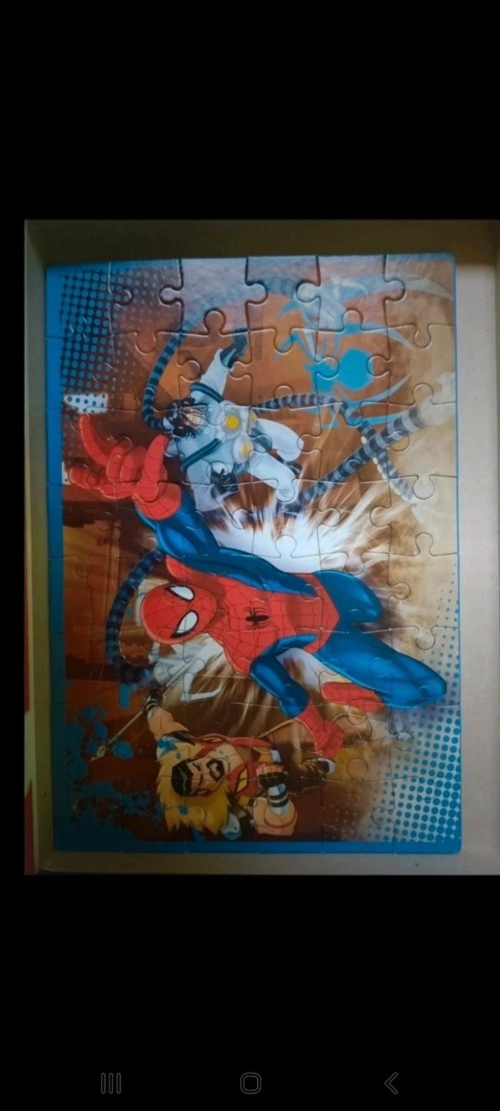 3 puzzles spiderman - photo numéro 2