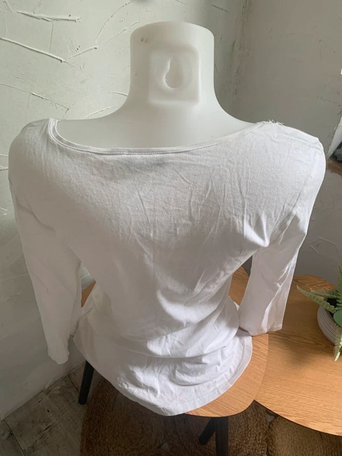Lot 2 tee-shirt manches longues taille 38-40 - photo numéro 11