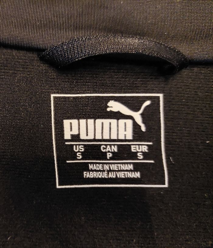 Veste survêtement noire et grise - photo numéro 6