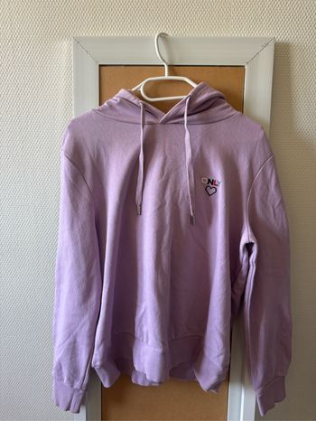 Sweat à capuche ONLY couleur lilas/violet clair 💜