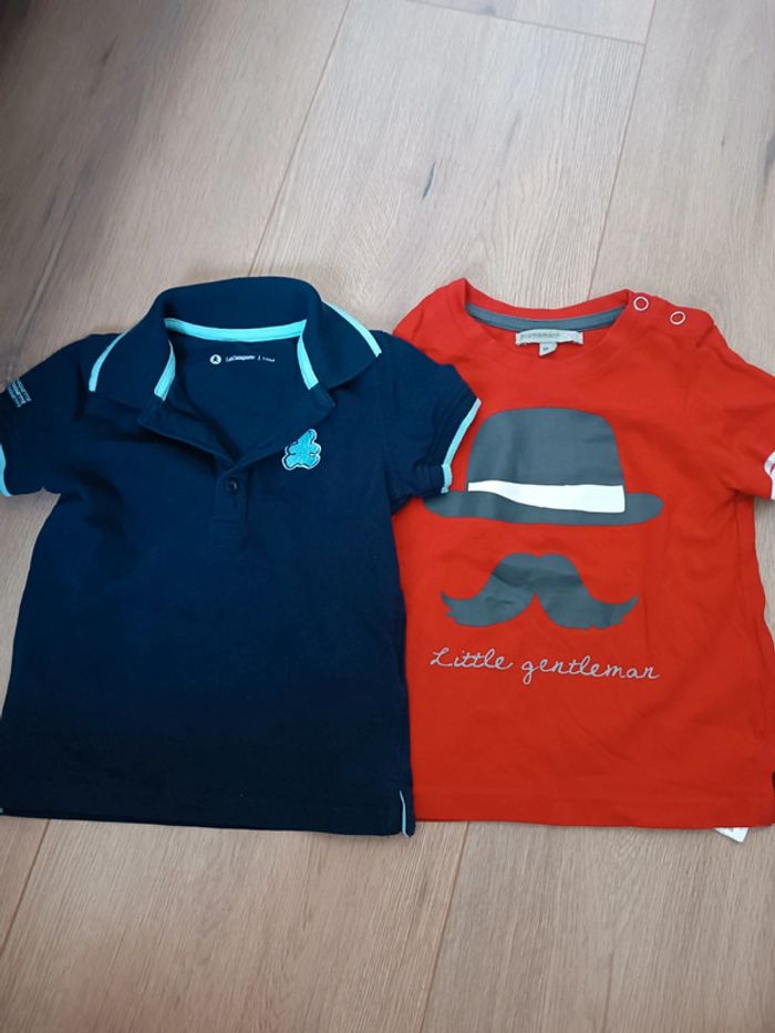 Lot de 2 t-shirts 18 mois