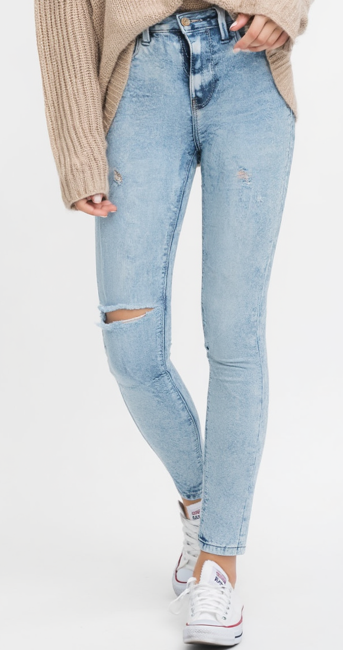 Jean "Cache Cache" Taille 34 en bon état "O" - photo numéro 3