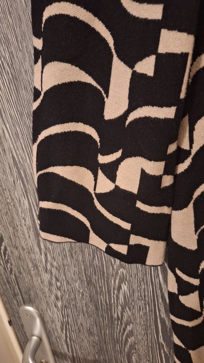 Robe pull évasée imprimé géométrique - photo numéro 3