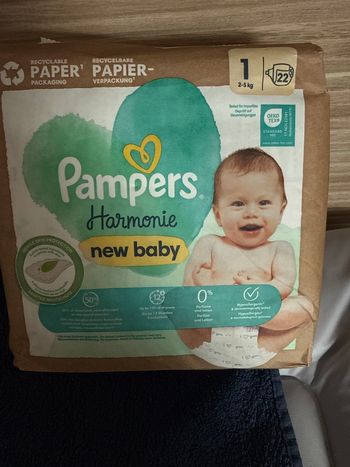 Paquet couche Pampers harmonie 