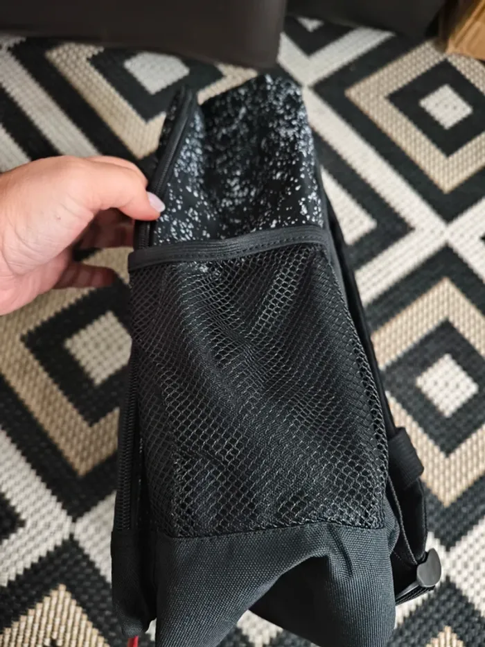 Sac à dos Minecraft galaxy néon logo neuf - photo numéro 3