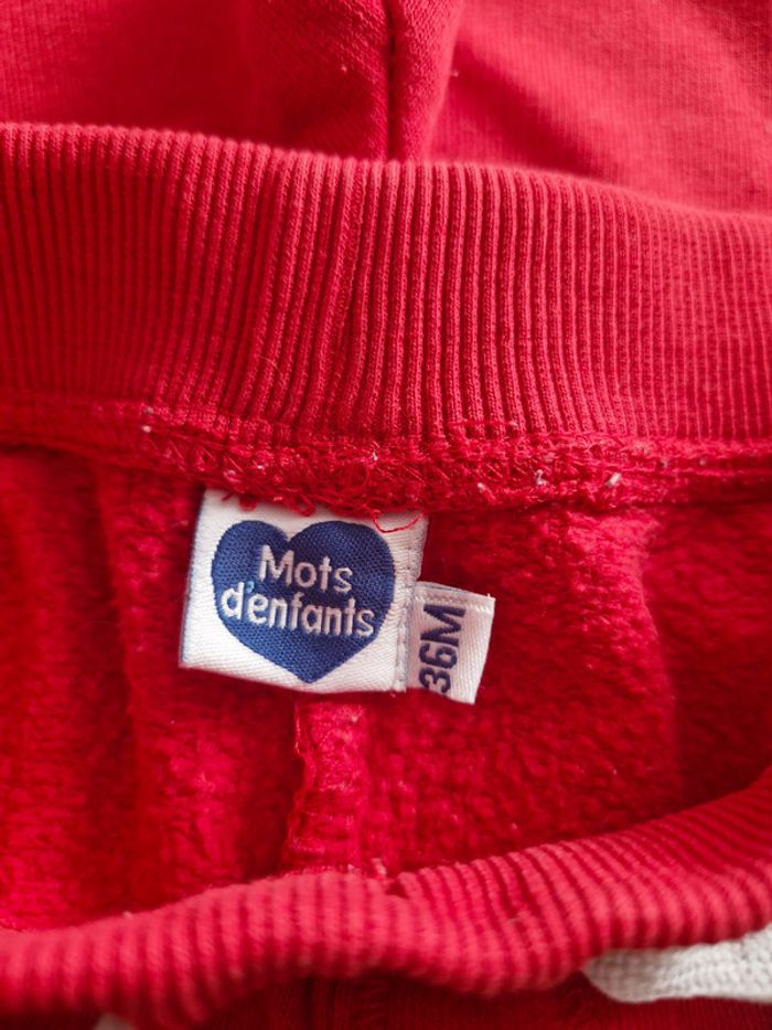 Pantalon bébé 36 mois Mots d'enfants Coton Polyester - photo numéro 3