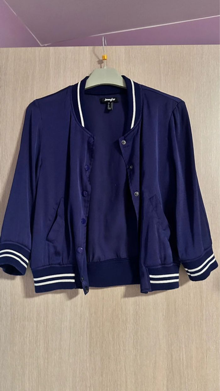 Veste d’été bleu