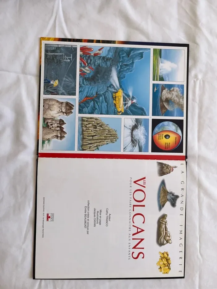 Livre les volcan la grande imagerie - photo numéro 3