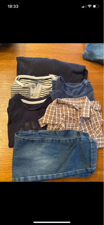 Lot de vêtements garçon 24 mois