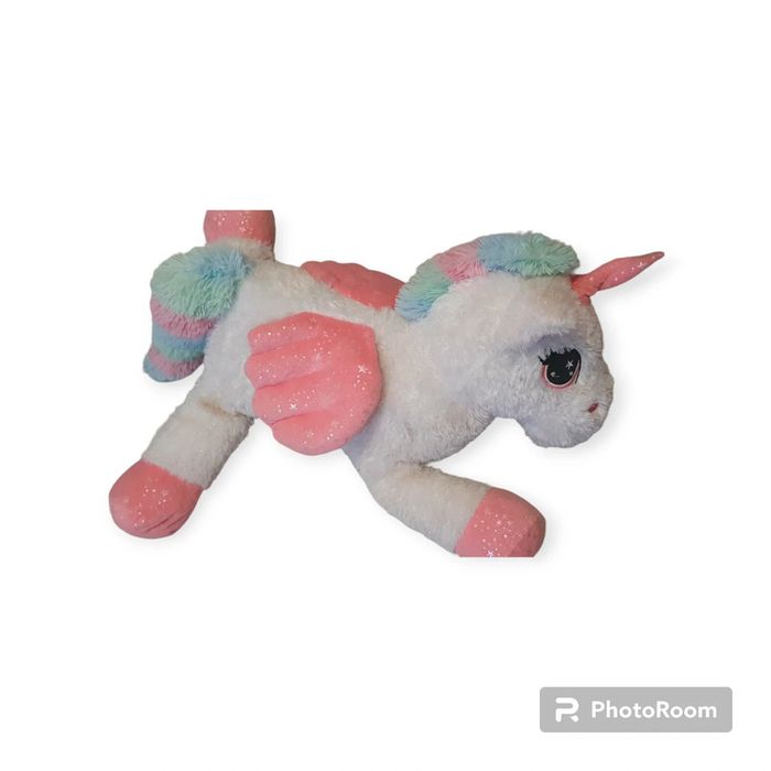 Très grande peluche Licorne