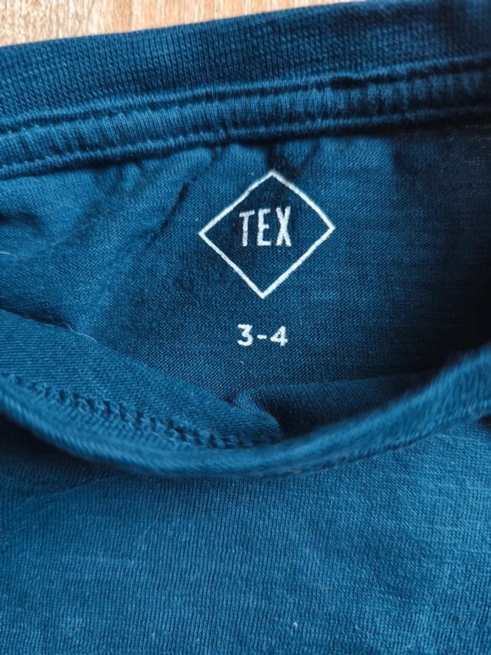 T-shirt bleu - photo numéro 3