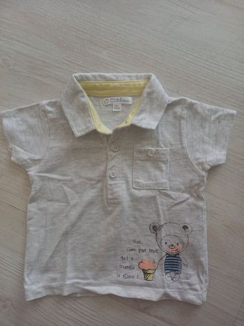 Polo garçon 6 mois Kitchoun
