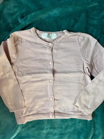 Gilet rose 5-6 ans