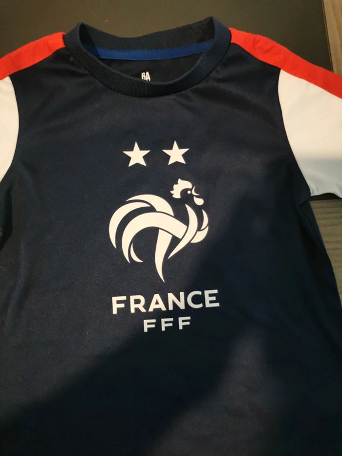 T shirt France 6 ans - photo numéro 2