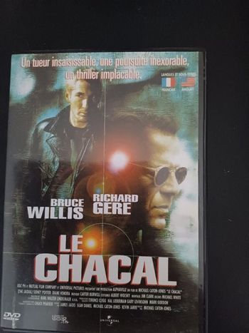 Le chacal dvd Bruce willis