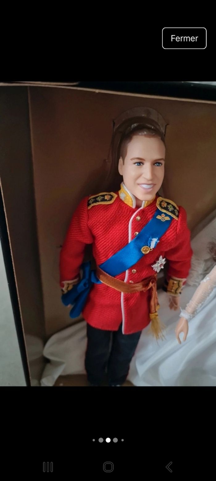 Coffret Prince William et Barbie Kate Middleton - photo numéro 4