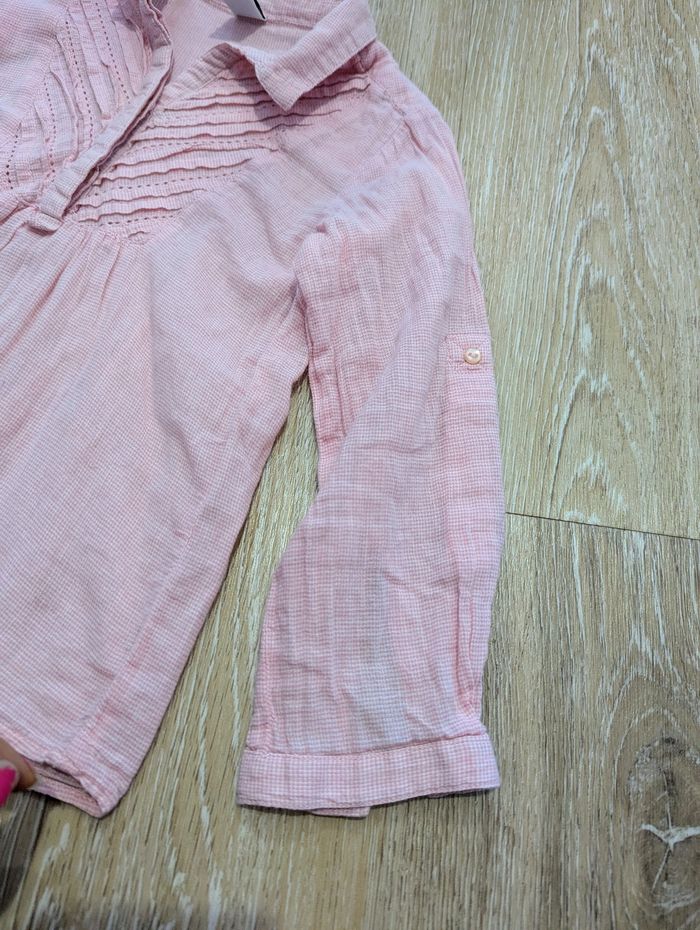 Chemise rose 3 ans bébé - photo numéro 3