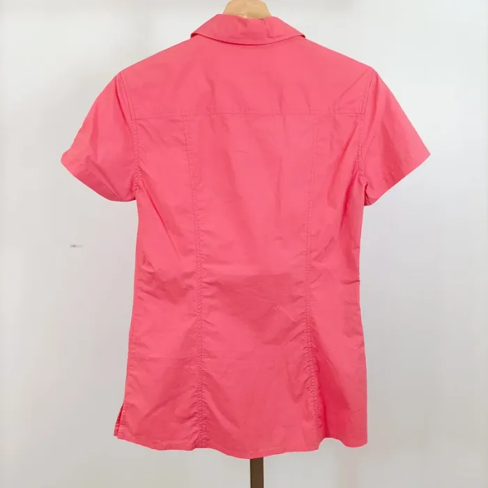 Chemise femme manches courtes rose fuchsia – NTSC – Taille 38 A691 - photo numéro 2