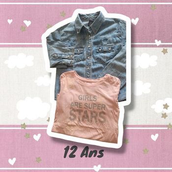 Lot de 2 hauts "Gap" 👧