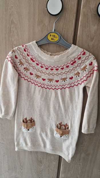 Robe pull de Noël