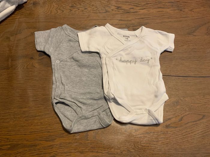 Lot de 10 bodies manches longues et courtes