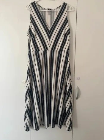 Robe à rayure H&M taille m