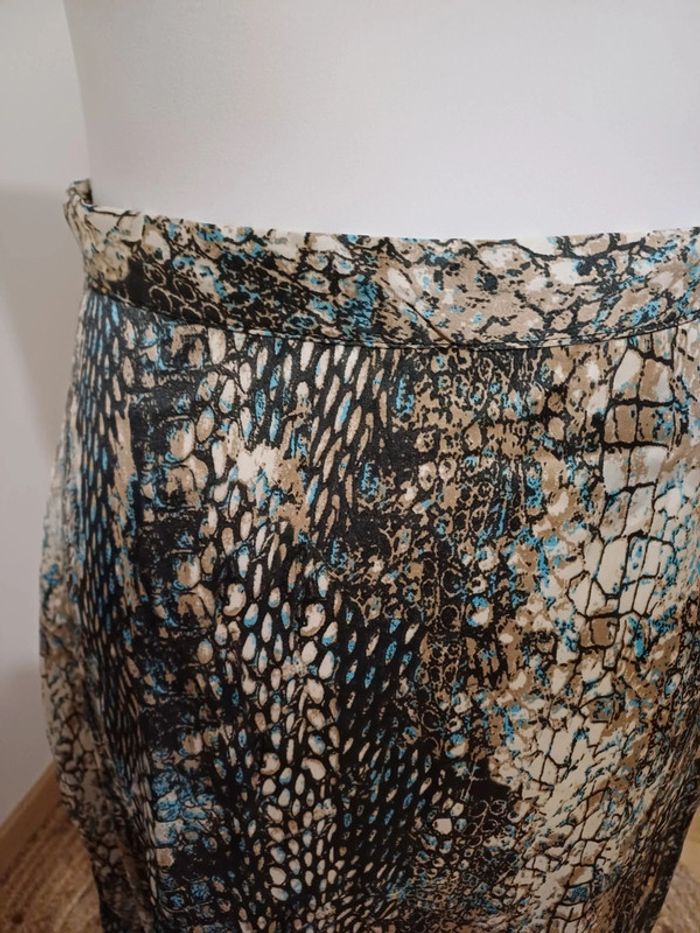 Jupe satinée légère à motifs Jacqueline De Yong taille L/XL 40/42 - photo numéro 3