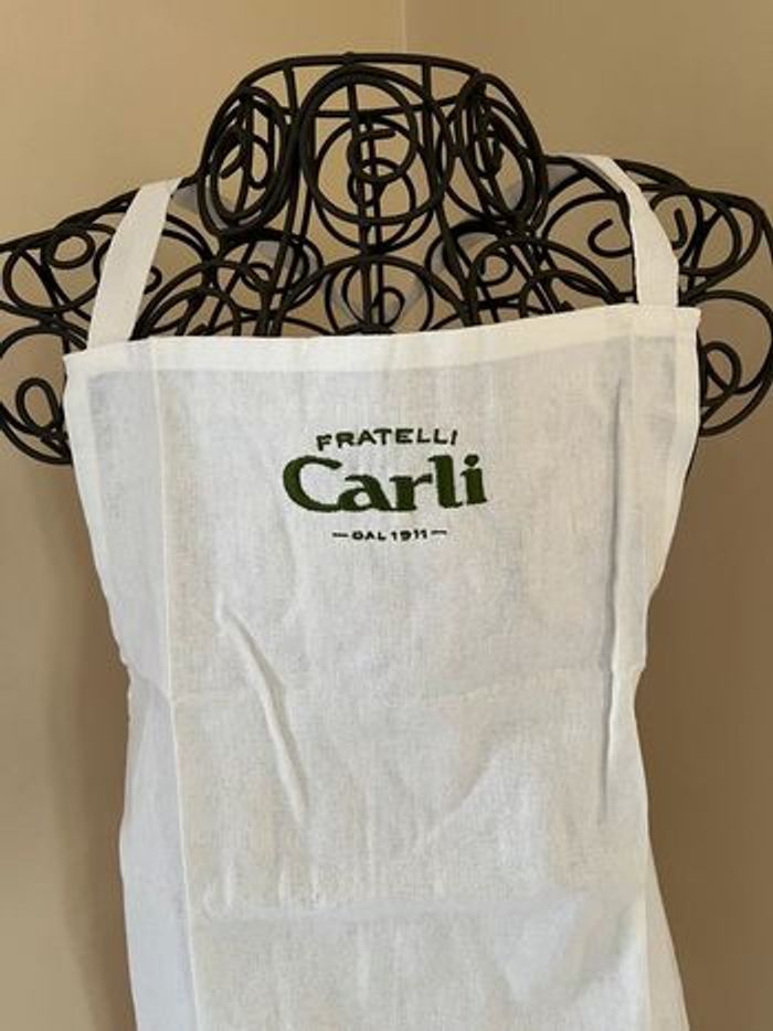 Tablier de cuisine blanc brodé Carli - photo numéro 2