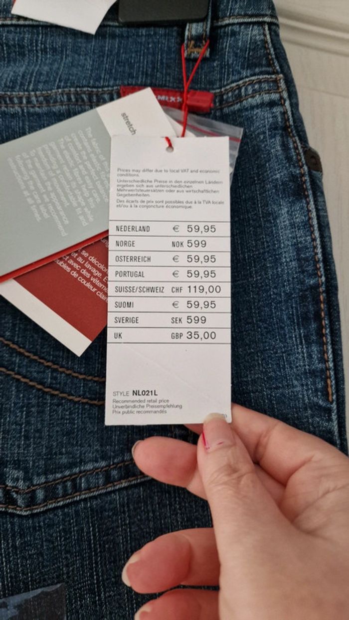 Jean Mexx W 31 L 34 neuf avec étiquette - photo numéro 3