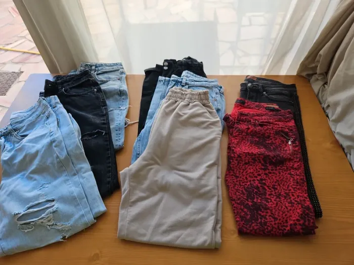 Lot 7 jeans + 1 jogging