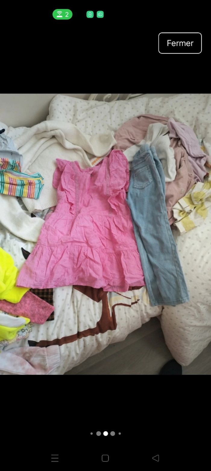 Lot vêtements filles 4 ans - photo numéro 8