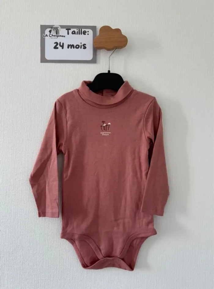 Body col roulé - taille 24 mois 🌸