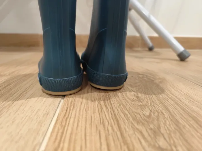 Bottes fourrées Igor 28 bleu pétrole barefoot - photo numéro 7