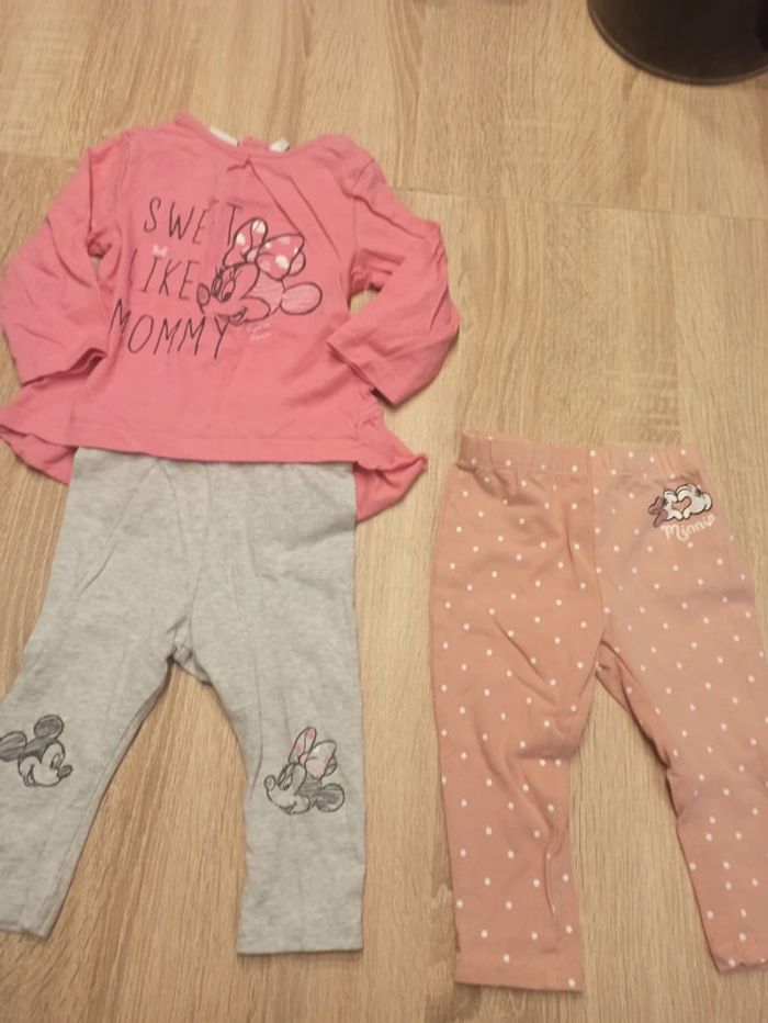 Ensemble Minnie 9 mois