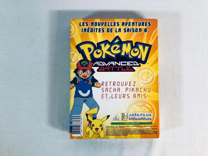 Pokémon Advanced Battle Saison 8 Coffret Collector No 1 DVD Bon état - photo numéro 3