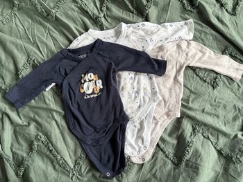 Lot de 3 bodies Gémo