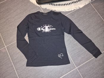 T-shirt ml fille champion 9.10 ans