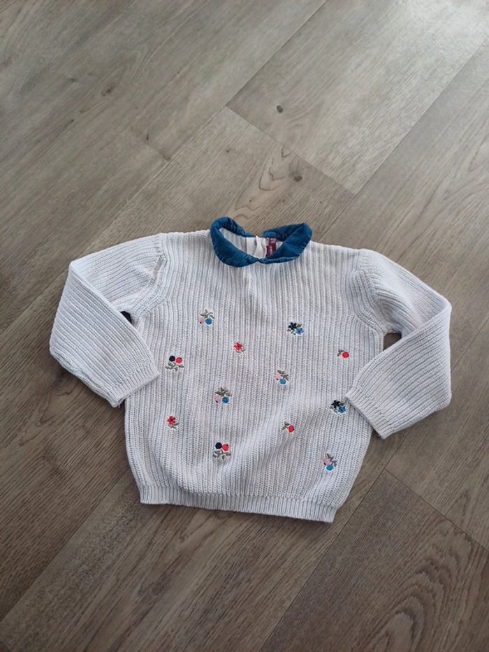 Pull col claudine