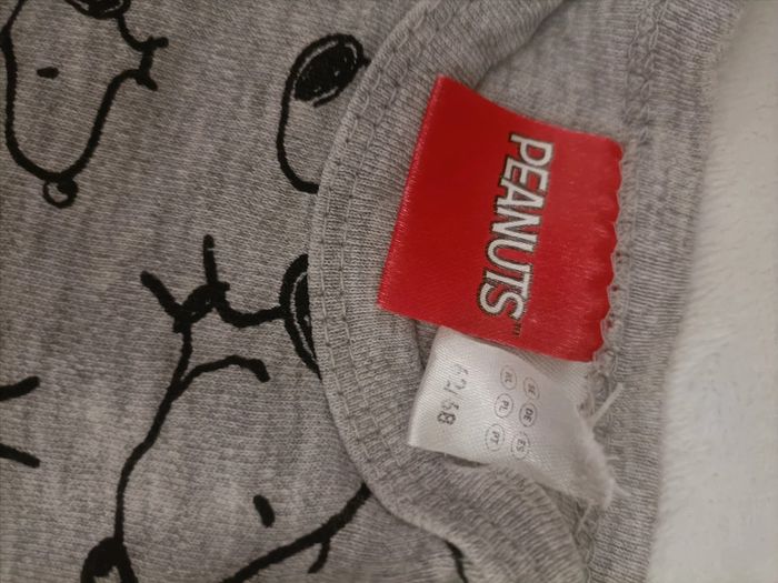 Lot de 2 bodies mixte Peanuts – Taille 62/68 (3-6 mois) - photo numéro 3