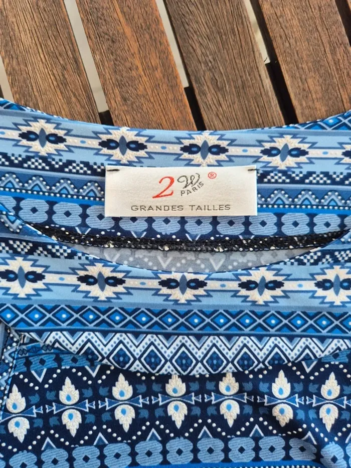 Tunique épaules nues T.42/44 - photo numéro 5