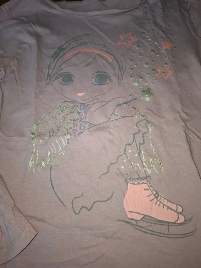 Tunique mauve 10 ans Gémo - photo numéro 2