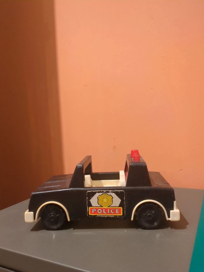 Voiture Police Fisher Price Vintage