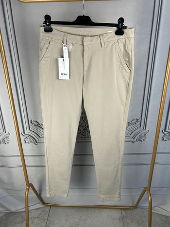 Pantalon chino Reiko beige W31 neuf