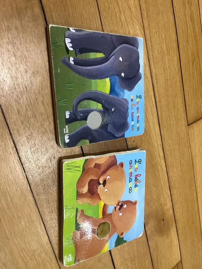 Lot 2 livres animaux