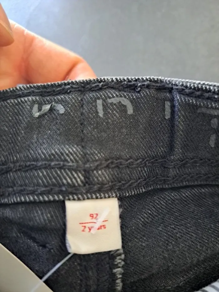 jeans noir esprit 2 ans - photo numéro 3