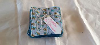 Lot de 10 lingettes lavables
