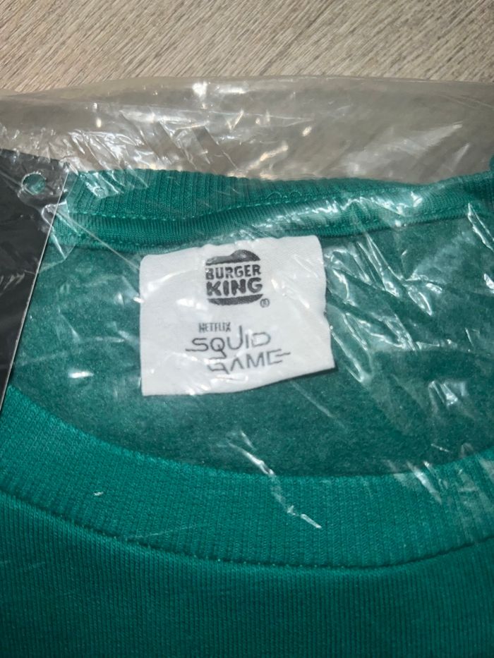 🧥 Sweat officiel Squid Game x Burger King – Édition Limitée - photo numéro 3
