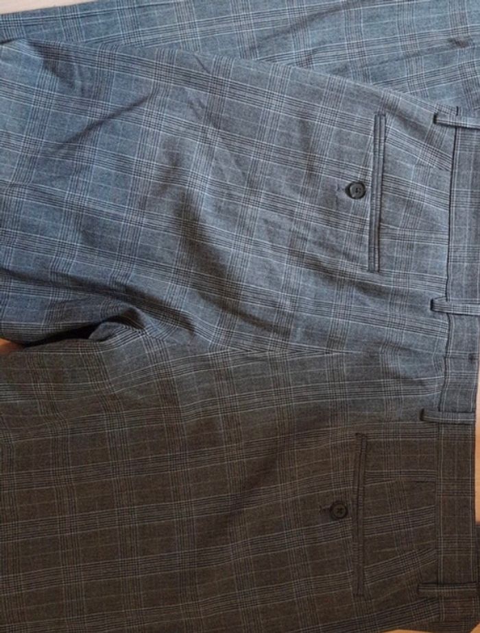 Pantalon carreaux ajuster - photo numéro 3