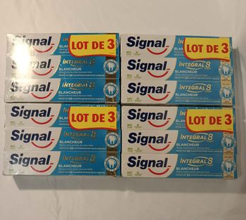 12 Tubes Signal Intégral 8 Blancheur