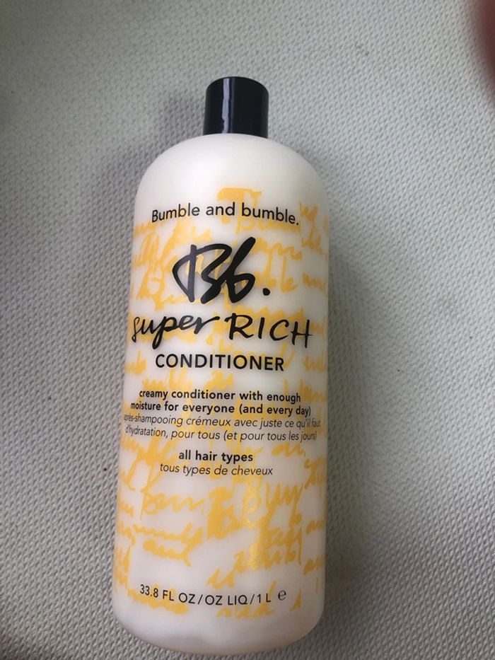 Après shampooing crémeux.